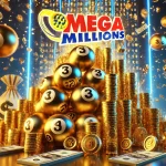 Mega Millions lottery tickets and the jackpot amount