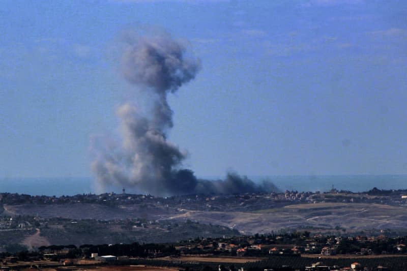 Israeli Airstrikes Hit Hezbollah Positions in Lebanon’s Bekaa Valley