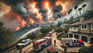 Palisades Fire Prompts Evacuations in Los Angeles