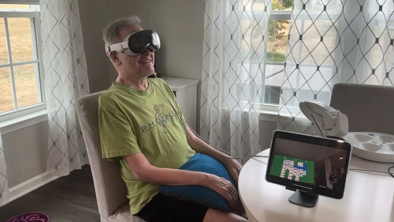 Apple Synchron brain-control technology device accessibility