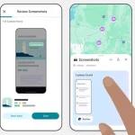 Google Maps iPhone screenshot scan Gemini AI travel feature